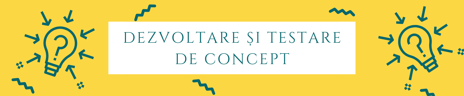 Dezvoltare si testare de concept